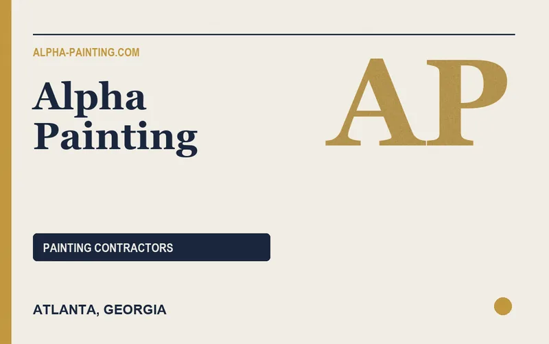 Alpha Painting in Atlanta, Georgia