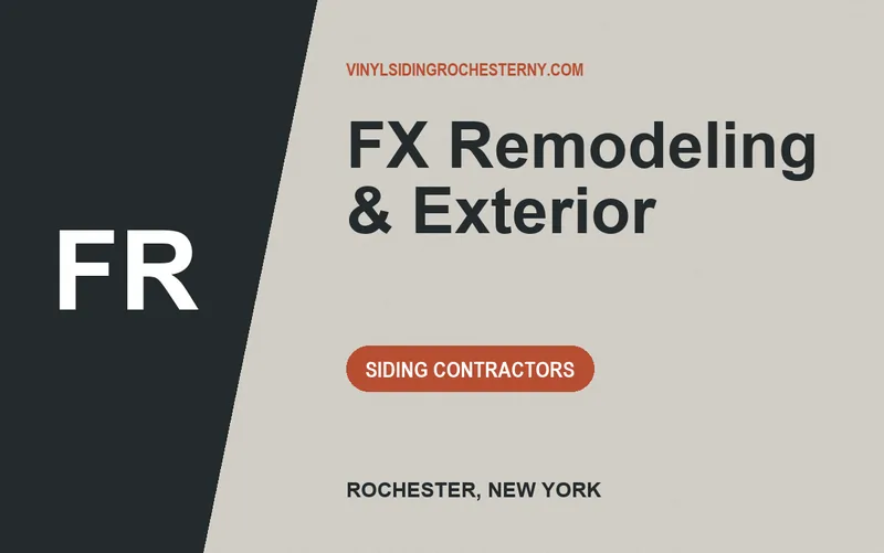 FX Remodeling & Exterior in Rochester, New York