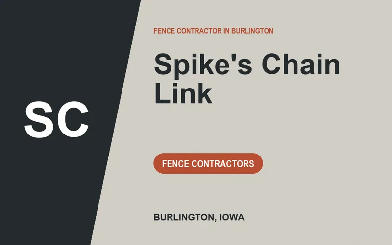 Spike's Chain Link in Burlington, Iowa