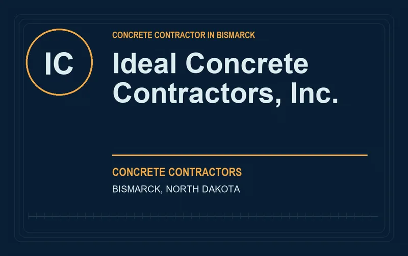 Ideal Concrete Contractors, Inc. in Bismarck, North Dakota