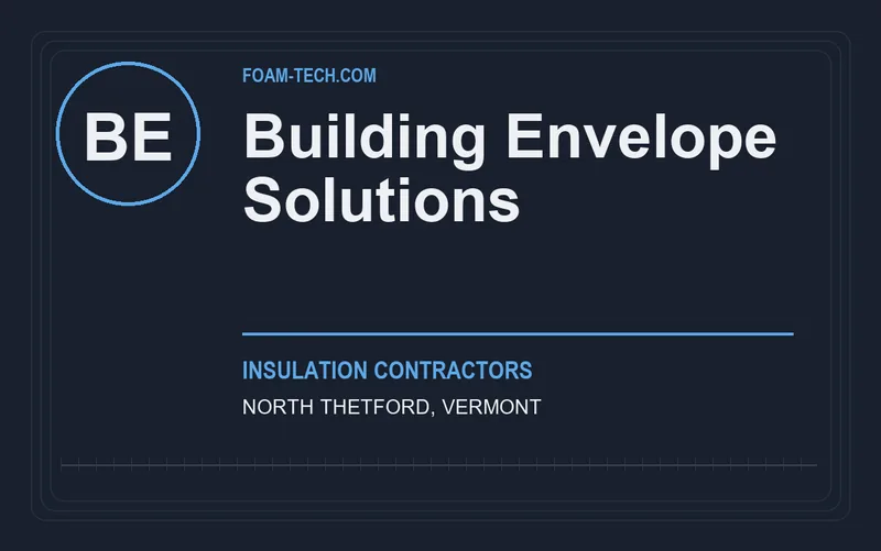 Building Envelope Solutions in North Thetford, Vermont