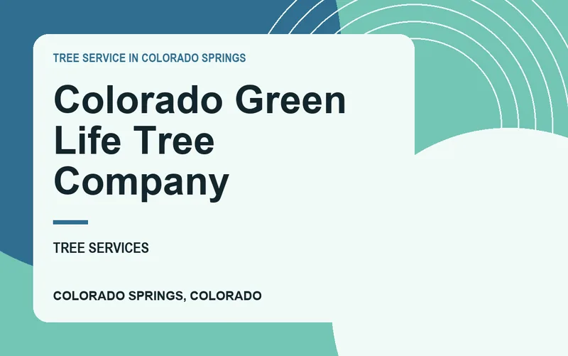 Colorado Green Life Tree Company in Colorado Springs, Colorado