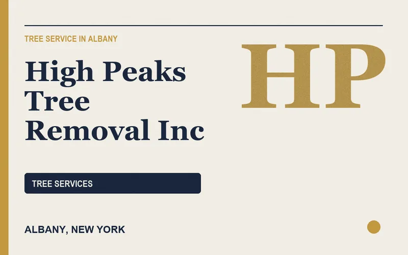 High Peaks Tree Removal Inc in Albany, New York