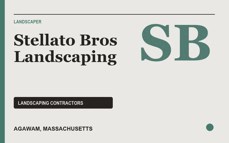 Stellato Bros Landscaping in Agawam, Massachusetts