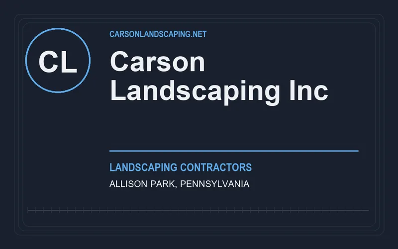 Carson Landscaping Inc in Allison Park, Pennsylvania