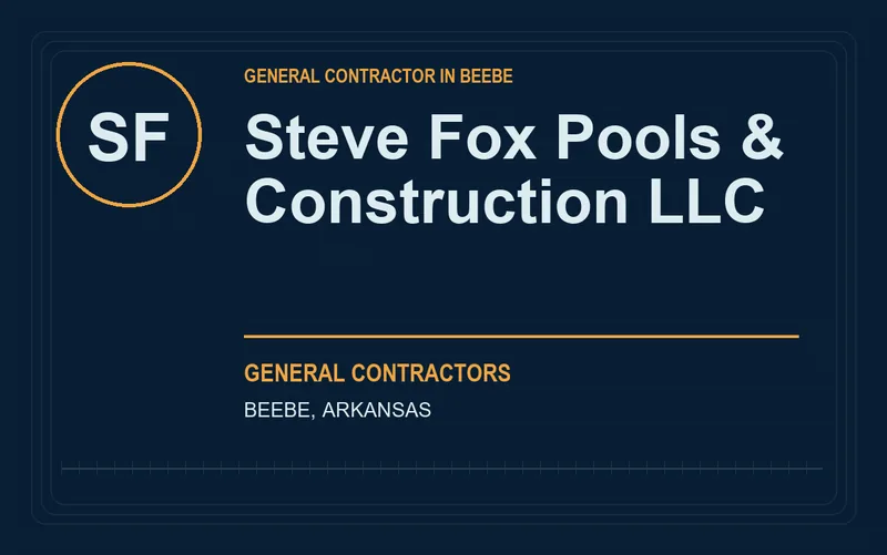 Steve Fox Pools & Construction LLC in Beebe, Arkansas