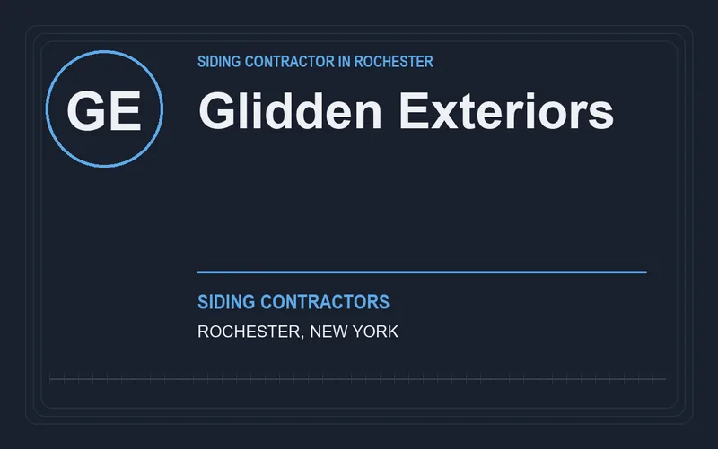 Glidden Exteriors in Rochester, New York