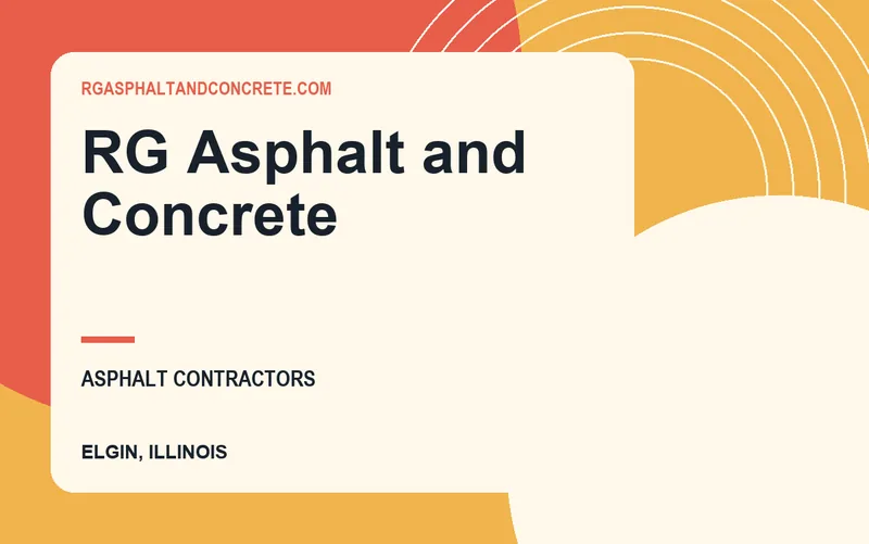 RG Asphalt and Concrete in Elgin, Illinois