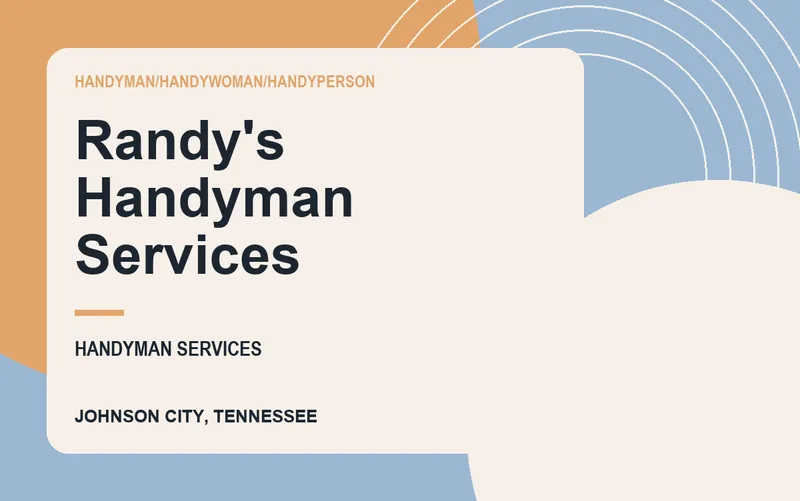 Randy's Handyman Services in Johnson City, Tennessee