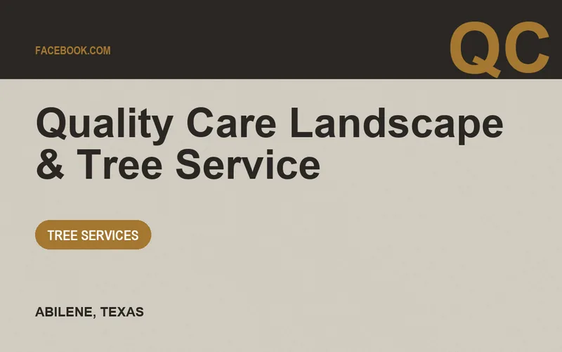 Quality Care Landscape & Tree Service in Abilene, Texas