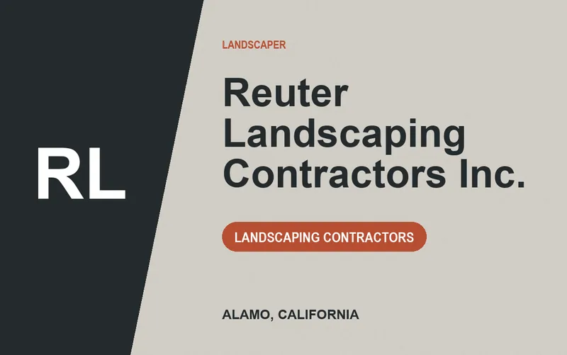 Reuter Landscaping Contractors Inc. in Alamo, California