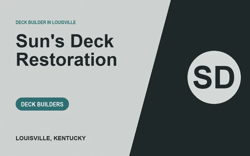 Sun's Deck Restoration in Louisville, Kentucky