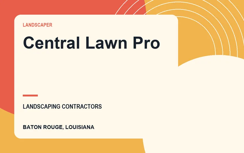 Central Lawn Pro in Baton Rouge, Louisiana