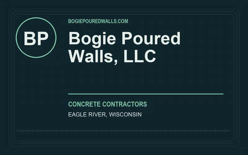 Bogie Poured Walls, LLC in Eagle River, Wisconsin