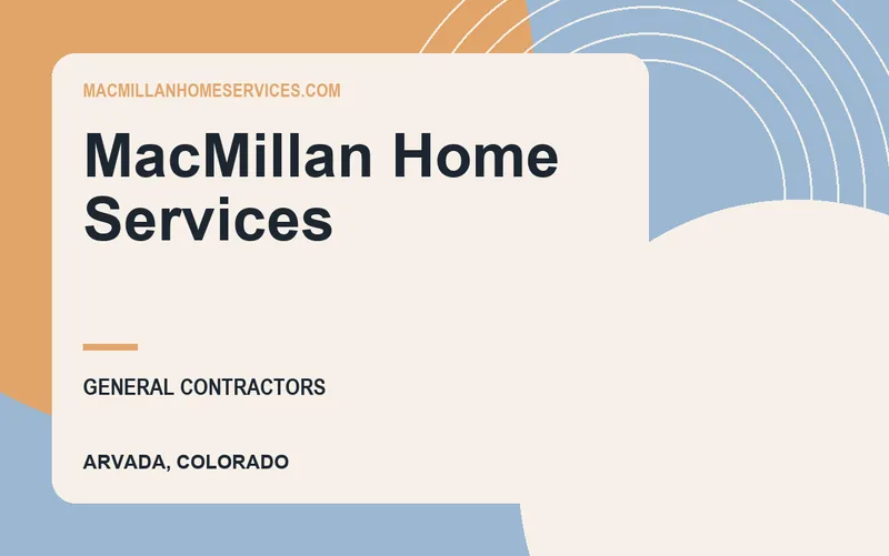 MacMillan Home Services in Arvada, Colorado