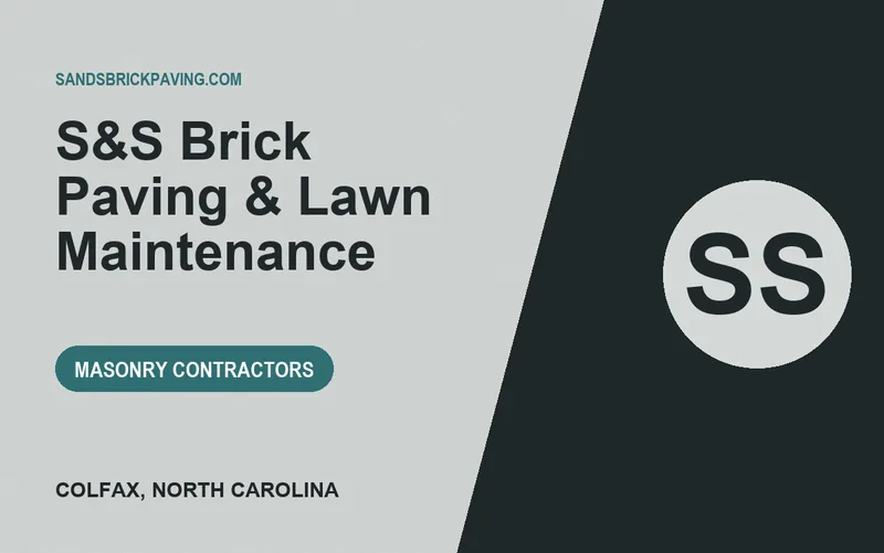 S&S Brick Paving & Lawn Maintenance in Colfax, North Carolina
