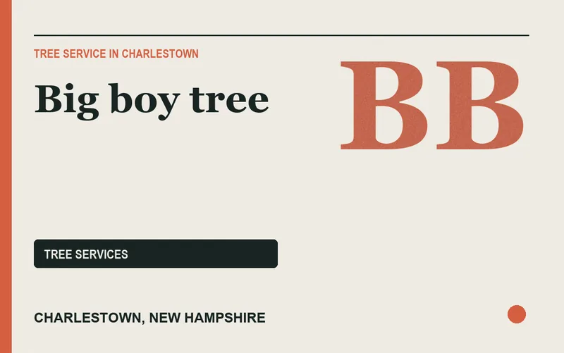 Big boy tree in Charlestown, New Hampshire