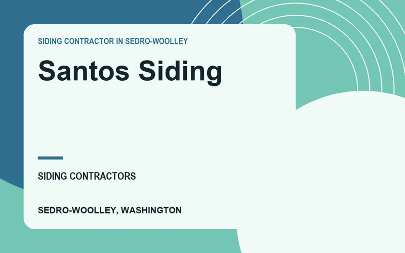 Santos Siding in Sedro-Woolley, Washington