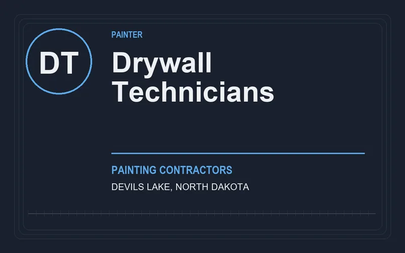 Drywall Technicians in Devils Lake, North Dakota