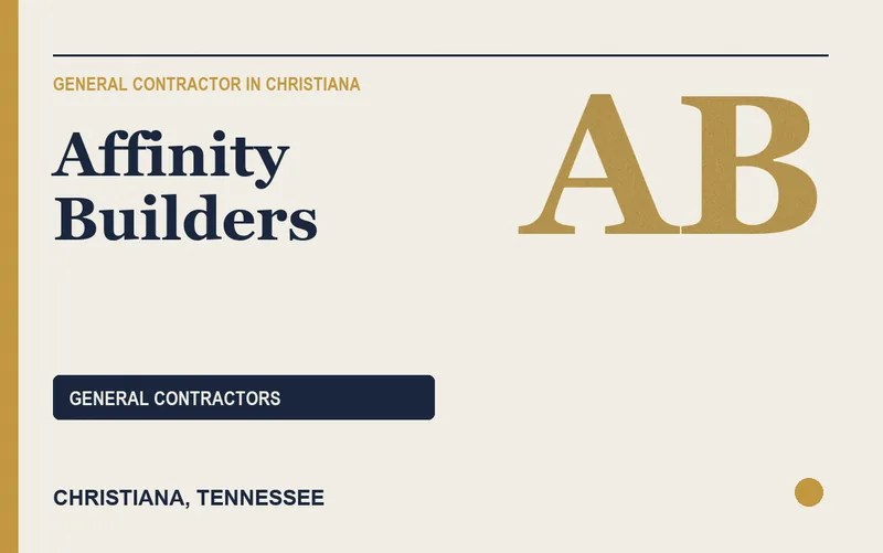Affinity Builders in Christiana, Tennessee