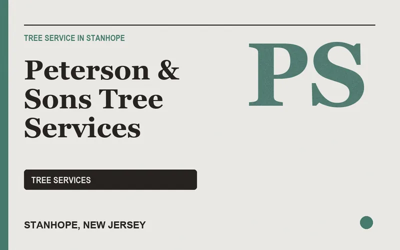 Peterson & Sons Tree Services in Stanhope, New Jersey