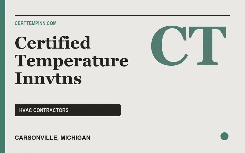 Certified Temperature Innvtns in Carsonville, Michigan