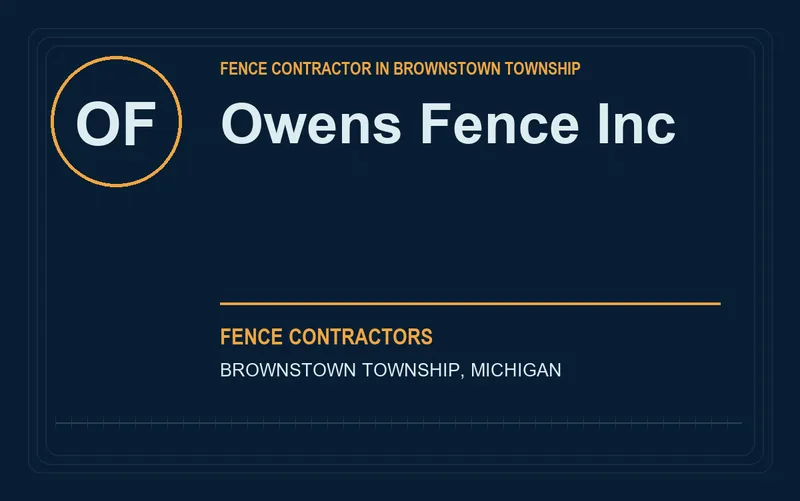 Owens Fence Inc in Brownstown Township, Michigan