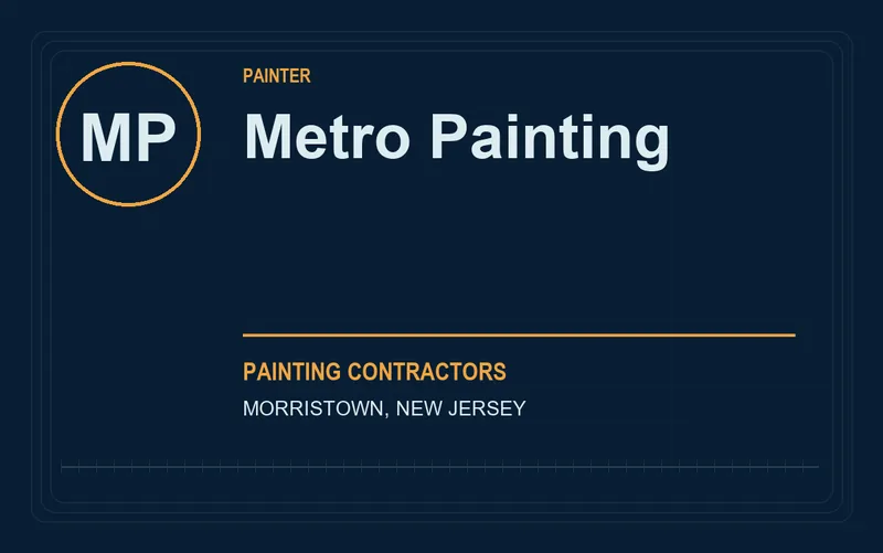 Metro Painting in Morristown, New Jersey