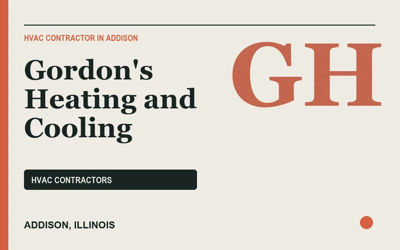 Gordon's Heating and Cooling in Addison, Illinois