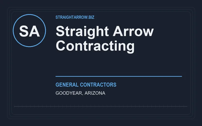 Straight Arrow Contracting in Goodyear, Arizona