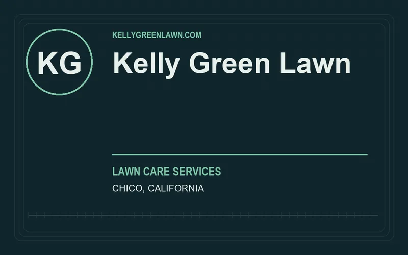 Kelly Green Lawn in Chico, California