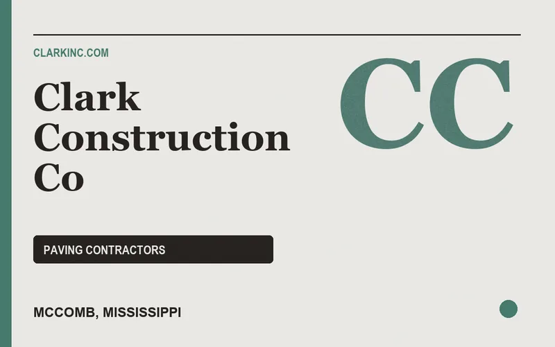 Clark Construction Co in McComb, Mississippi