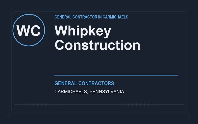 Whipkey Construction in Carmichaels, Pennsylvania