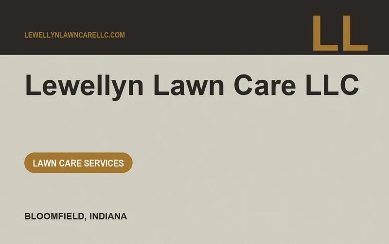Lewellyn Lawn Care LLC in Bloomfield, Indiana