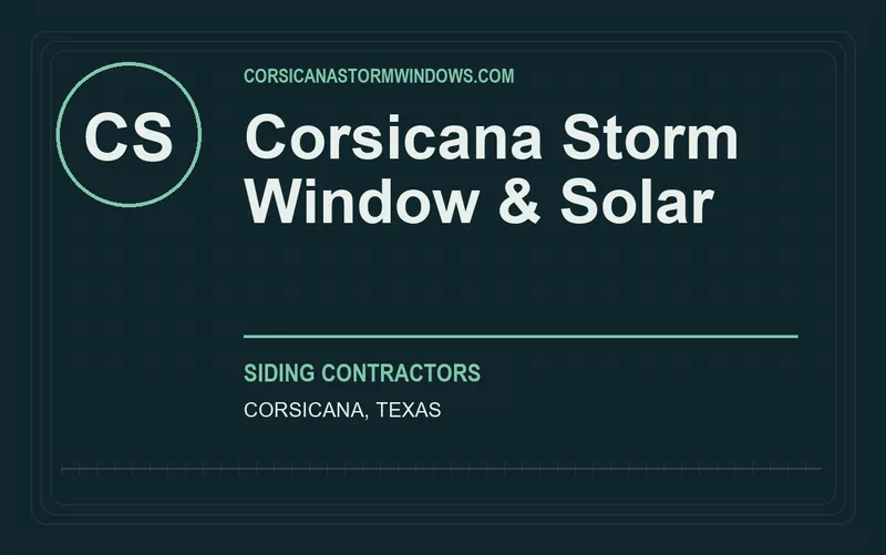 Corsicana Storm Window & Solar in Corsicana, Texas
