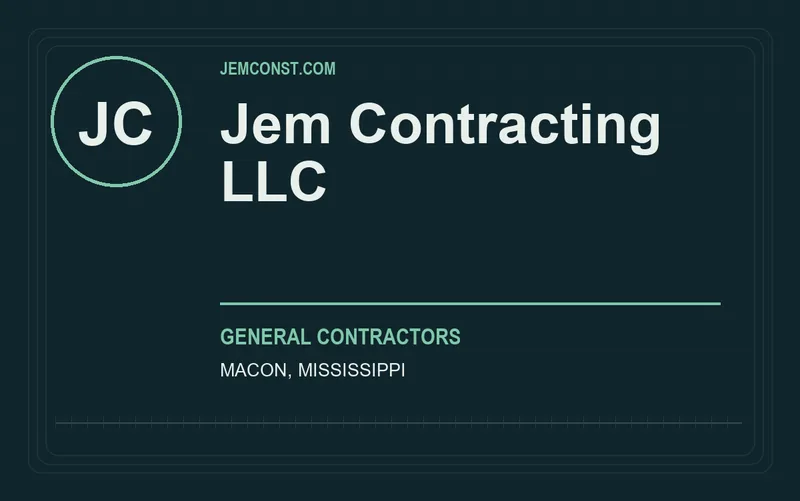 Jem Contracting LLC in Macon, Mississippi