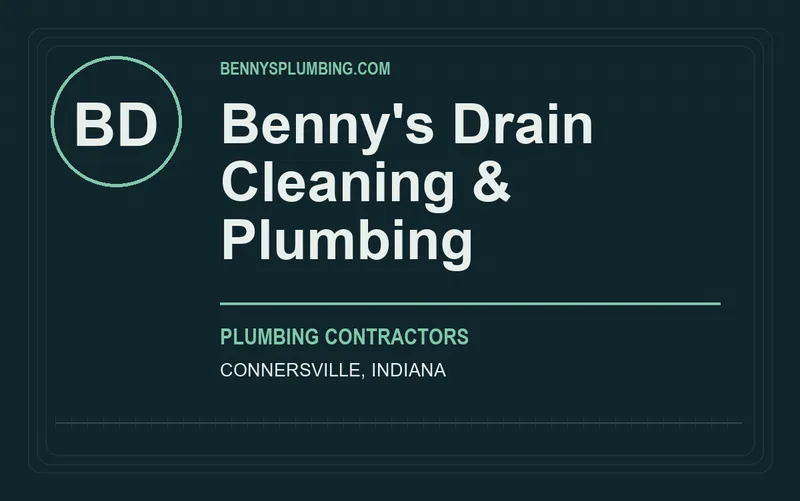 Benny's Drain Cleaning & Plumbing in Connersville, Indiana
