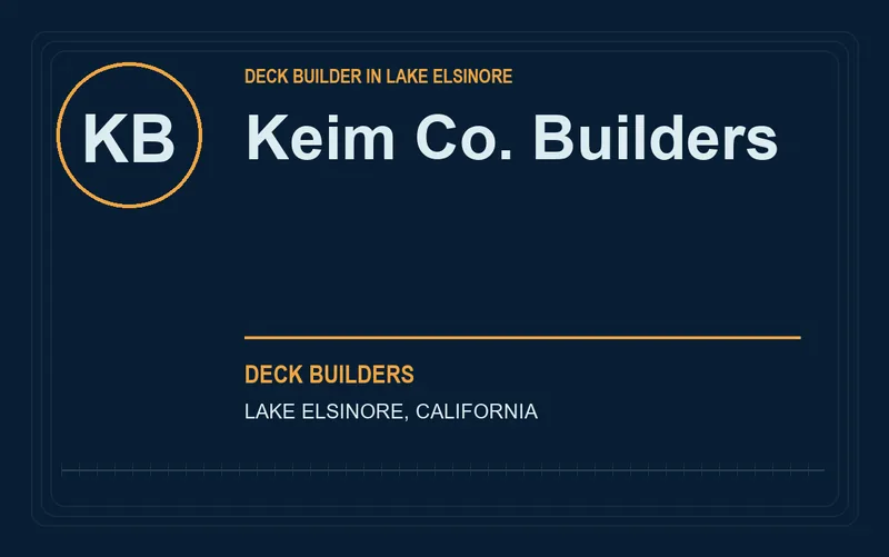 Keim Co. Builders in Lake Elsinore, California