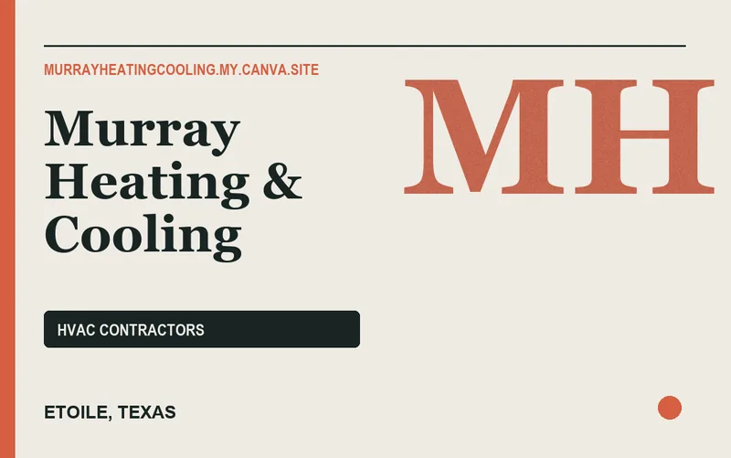 Murray Heating & Cooling in Etoile, Texas