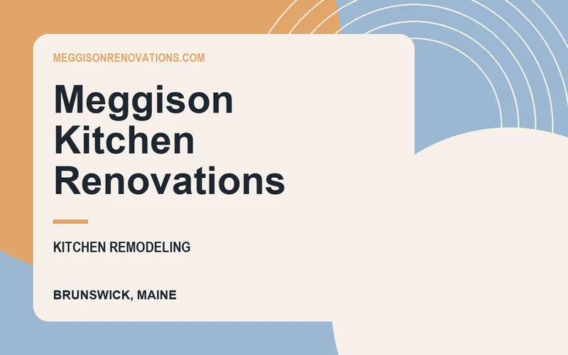Meggison Kitchen Renovations in Brunswick, Maine