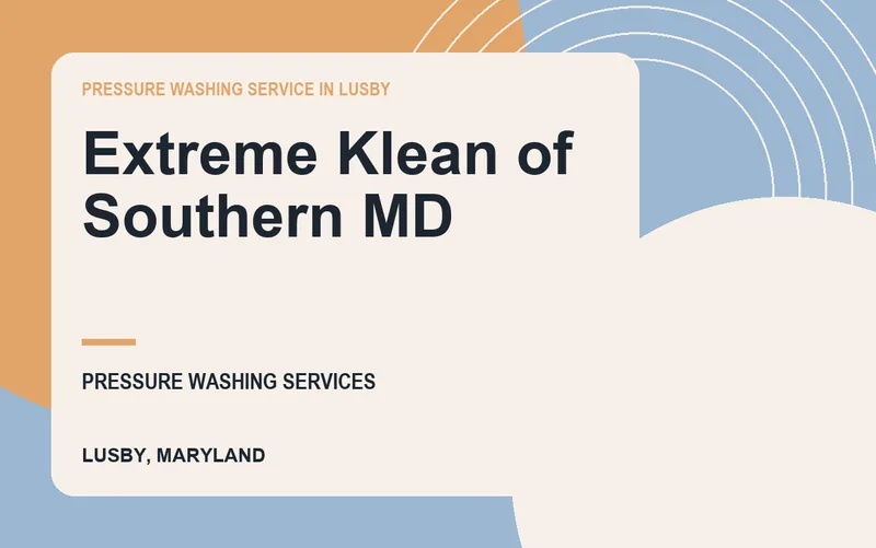 Extreme Klean of Southern MD in Lusby, Maryland