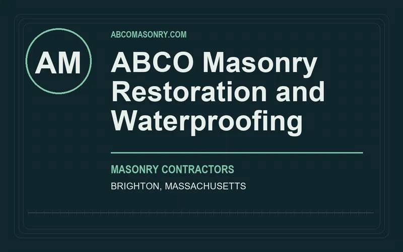ABCO Masonry Restoration and Waterproofing in Brighton, Massachusetts