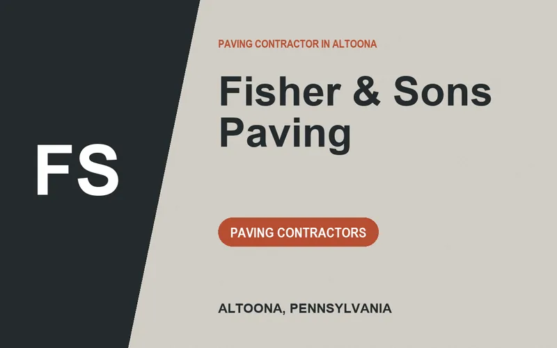 Fisher & Sons Paving in Altoona, Pennsylvania