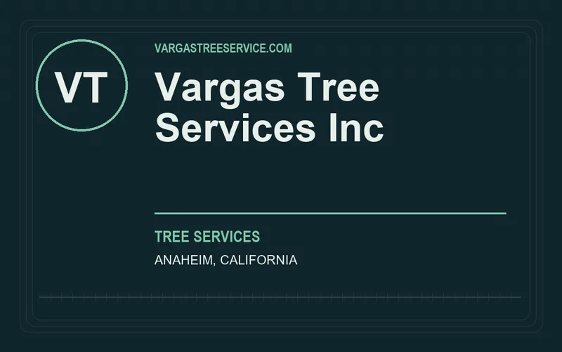 Vargas Tree Services Inc in Anaheim, California