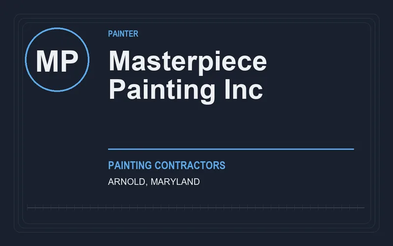Masterpiece Painting Inc in Arnold, Maryland