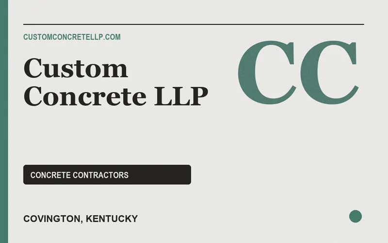Custom Concrete LLP in Covington, Kentucky