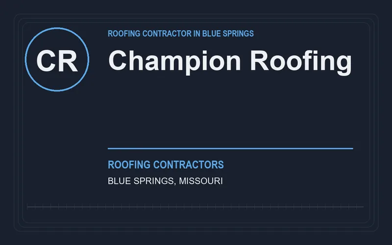 Champion Roofing in Blue Springs, Missouri