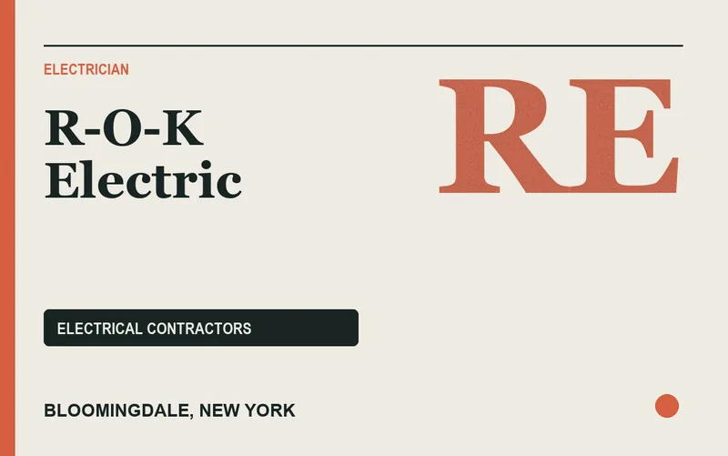 R-O-K Electric in Bloomingdale, New York
