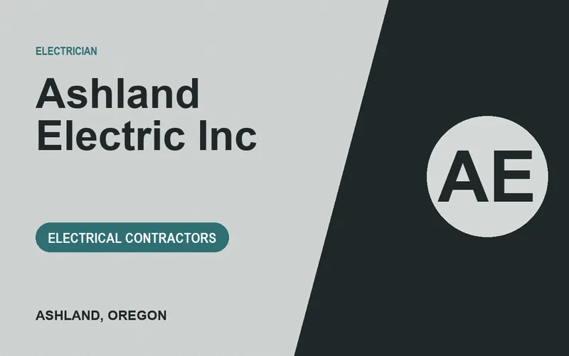 Ashland Electric Inc in Ashland, Oregon