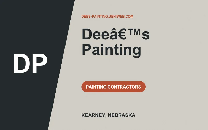 Deeâ€™s Painting in Kearney, Nebraska